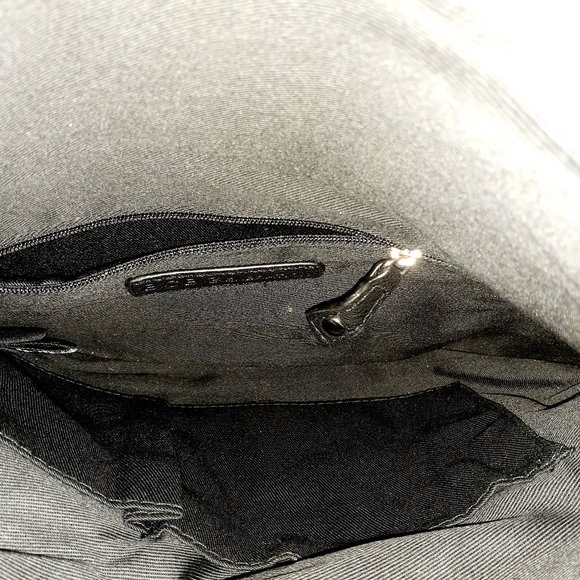 BCBGeneration Gray Studded Envelope Clutch purse - Picture 5 of 5